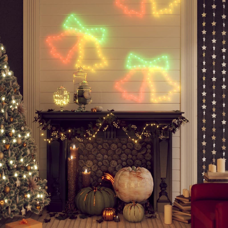 Load image into Gallery viewer, Vidaxl kerstfiguur klokken met 72 led's 50x56 cm
