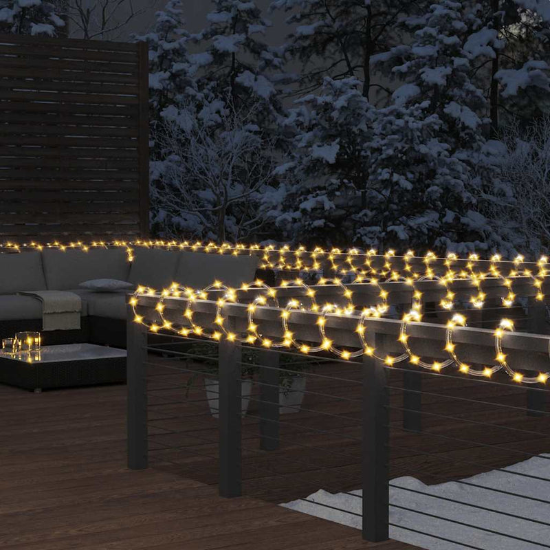 Load image into Gallery viewer, Vidaxl lichtslinger met 480 led's warmwit 20 m pvc
