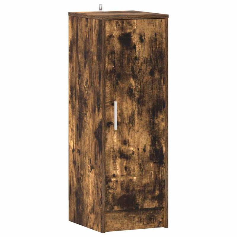 Load image into Gallery viewer, Vidaxl schoenenkast 32x35x92 cm bewerkt hout gerookt eikenkleurig
