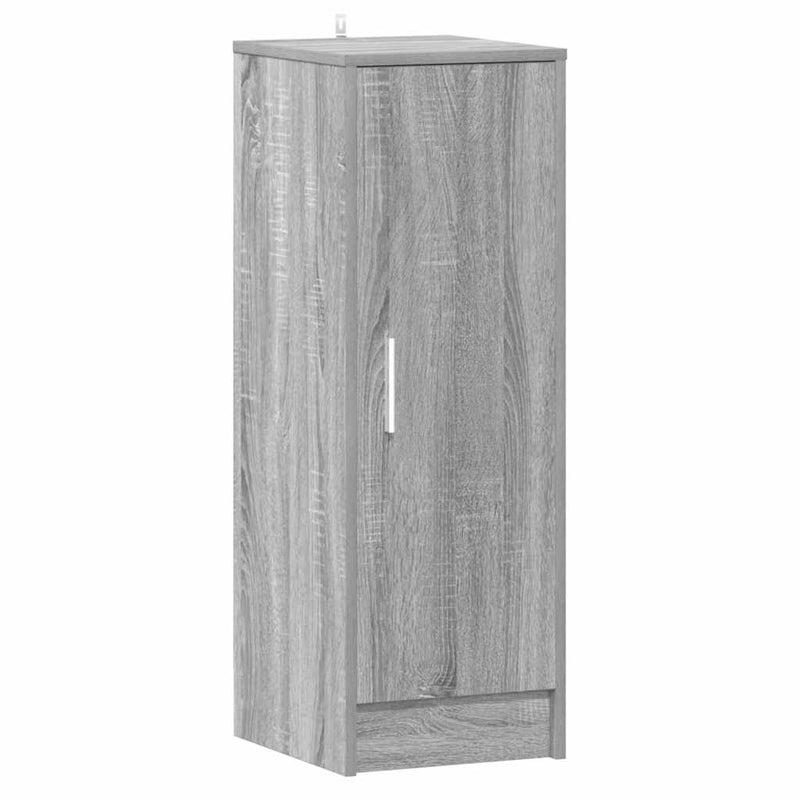 Load image into Gallery viewer, Vidaxl schoenenkast 32x35x92 cm bewerkt hout grijs sonoma eikenkleurig
