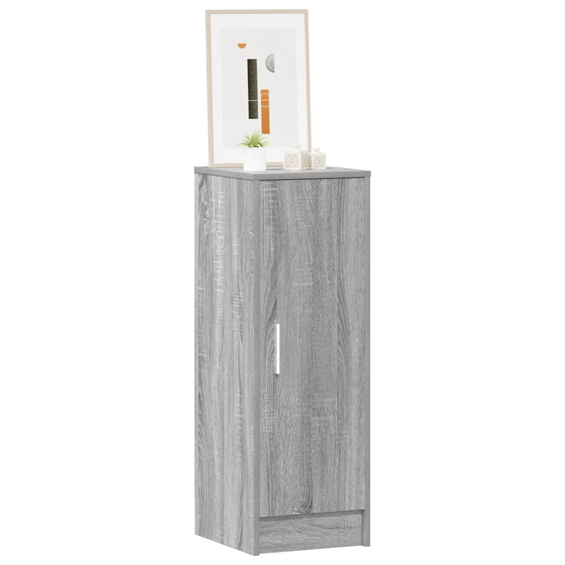 Load image into Gallery viewer, Vidaxl schoenenkast 32x35x92 cm bewerkt hout grijs sonoma eikenkleurig
