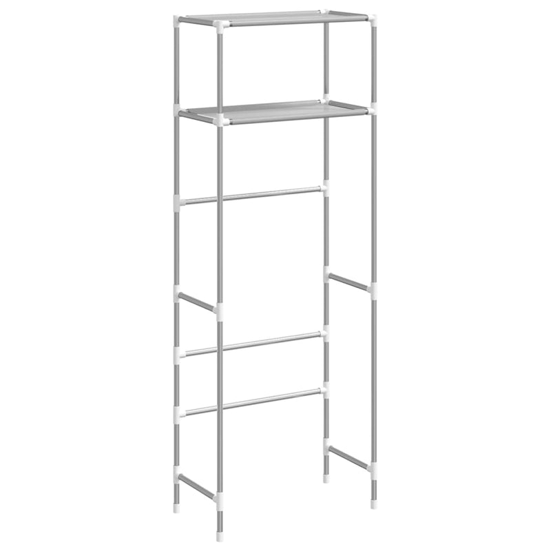 Load image into Gallery viewer, Vidaxl toiletrek 2-laags 53,5x28x143 cm ijzer grijs
