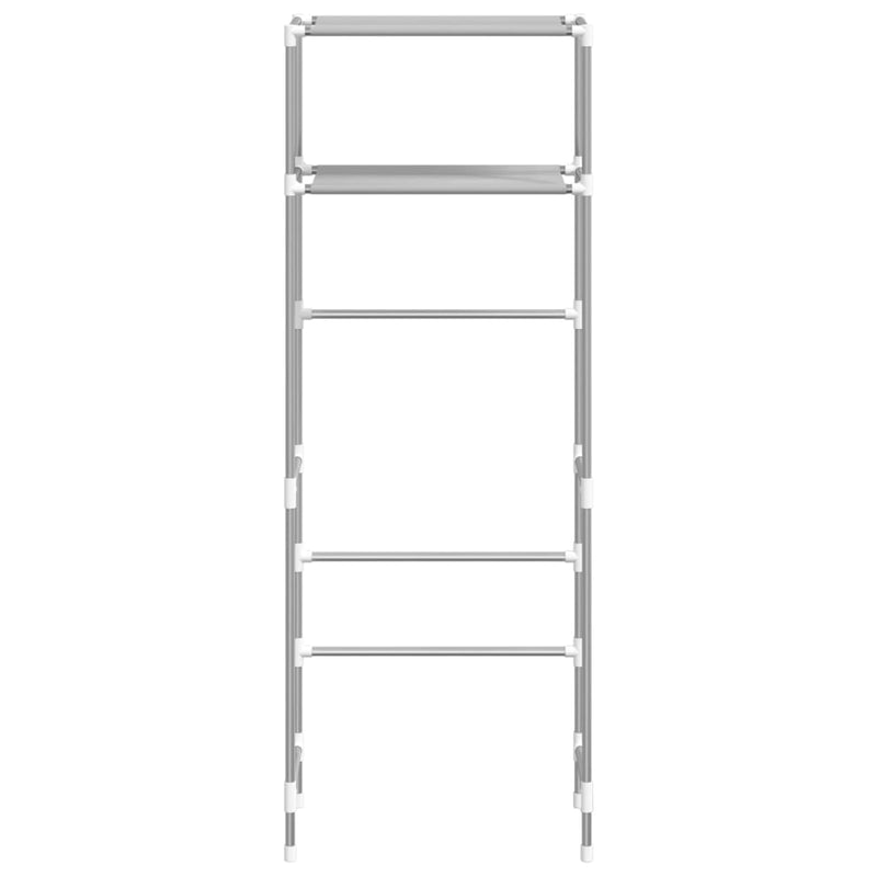 Load image into Gallery viewer, Vidaxl toiletrek 2-laags 53,5x28x143 cm ijzer grijs
