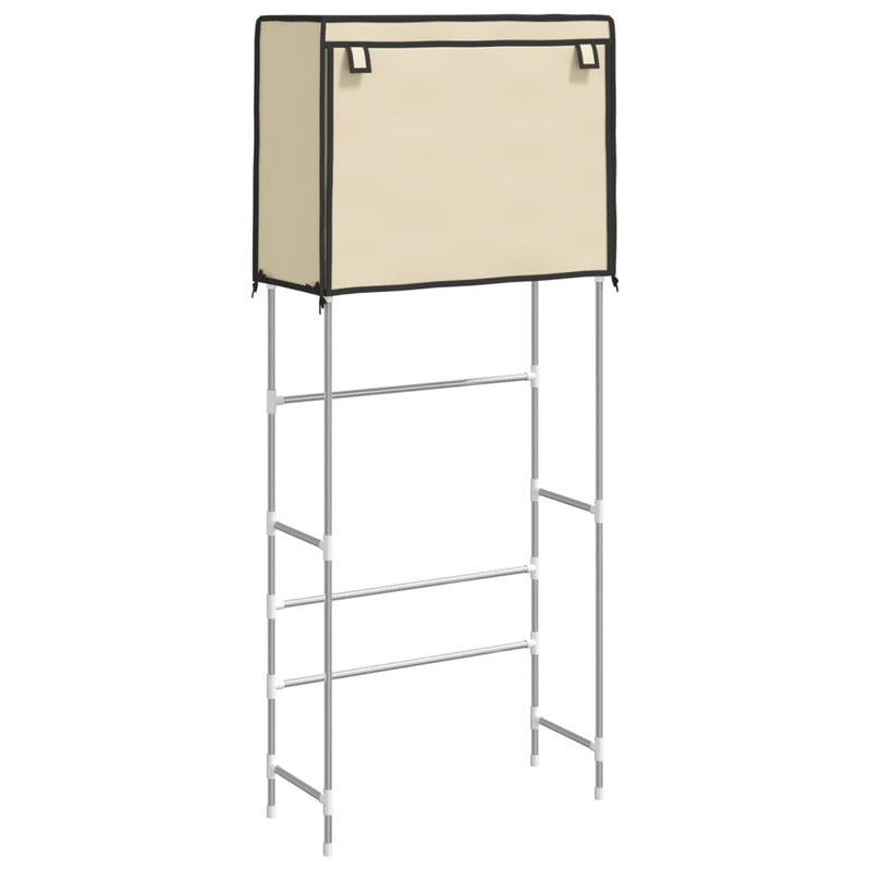 Load image into Gallery viewer, VidaXL Opbergrek voor boven wasmachine 2-laags 71x29,5x170,5 cm ijzer
