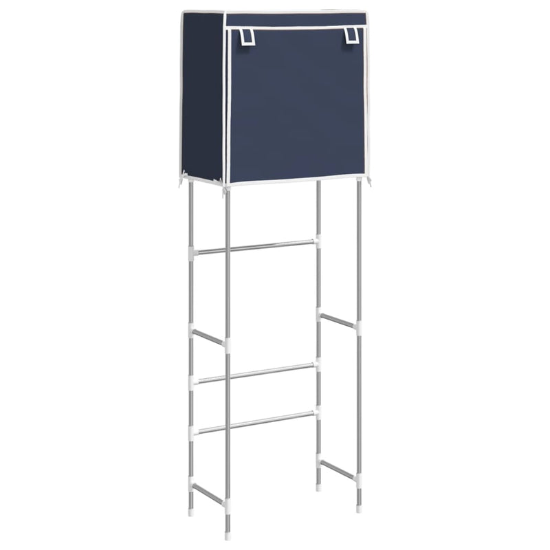 Load image into Gallery viewer, Vidaxl toiletrek 2-laags 56x30x170 cm ijzer blauw

