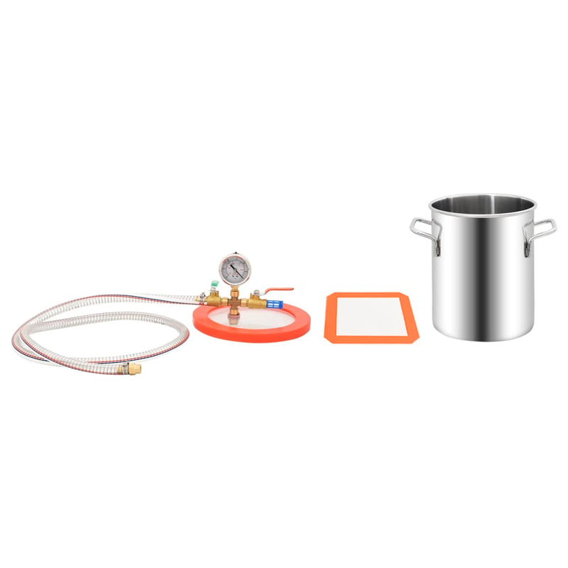 Load image into Gallery viewer, Vidaxl vacuümkamer 5,5 l roestvrij staal
