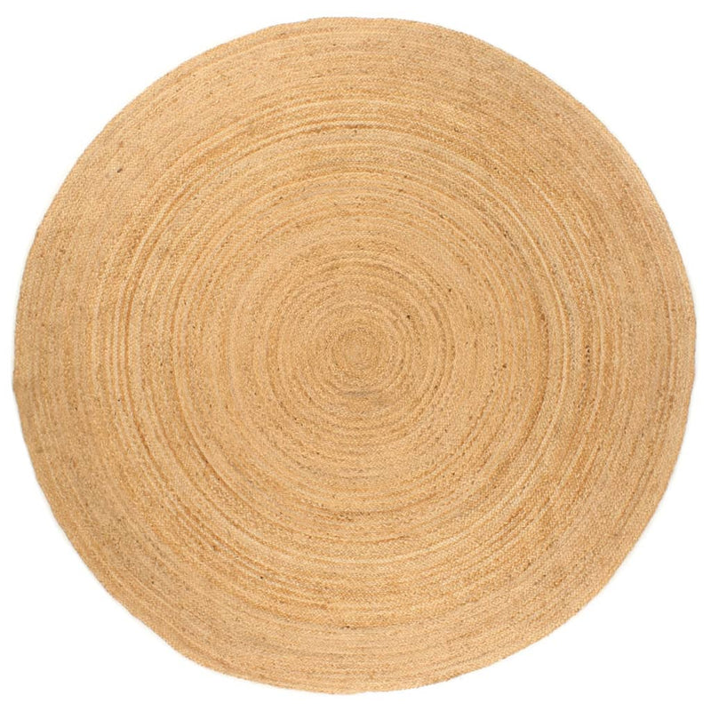 Load image into Gallery viewer, Vidaxl tapijt rond 180 cm gevlochten jute
