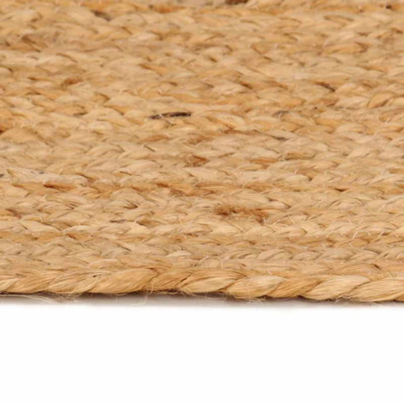 Chargez l'image dans la visionneuse de la galerie, Vidaxl tapijt rond 210 cm gevlochten jute
