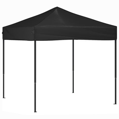 Vidaxl partytent inklapbaar 2x2 m zwart