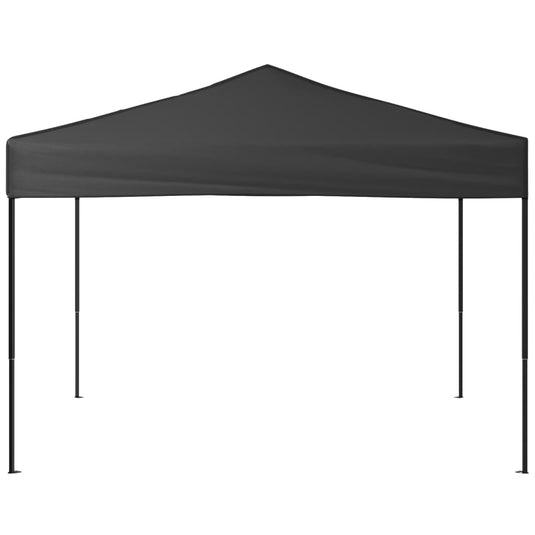 Vidaxl partytent inklapbaar 3x3 m antracietkleurig
