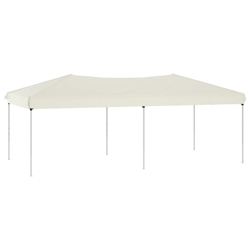 Load image into Gallery viewer, Vidaxl partytent inklapbaar 3x6 m crèmekleurig
