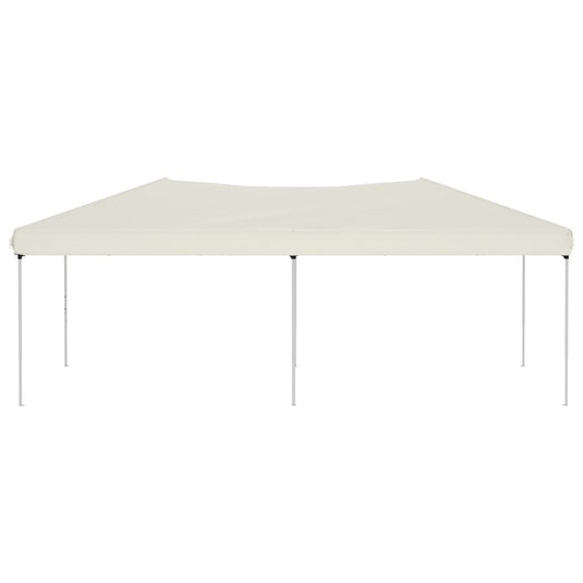 Vidaxl partytent inklapbaar 3x6 m crèmekleurig