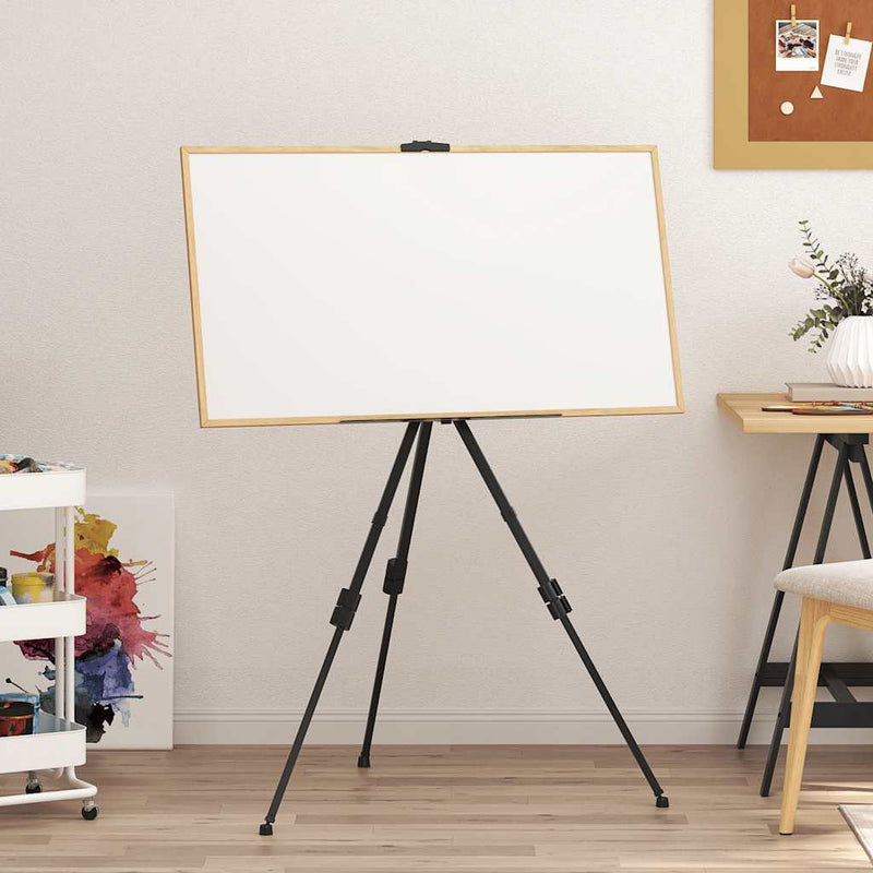 Load image into Gallery viewer, Vidaxl ezel verstelbaar metaal zwart
