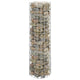 Vidaxl gabion paal rond ø30x100 cm gegalvaniseerd staal
