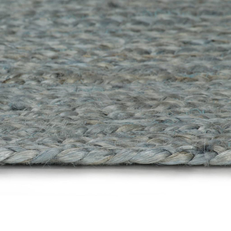 Load image into Gallery viewer, Vidaxl vloerkleed handgemaakt rond 180 cm jute olijfgroen

