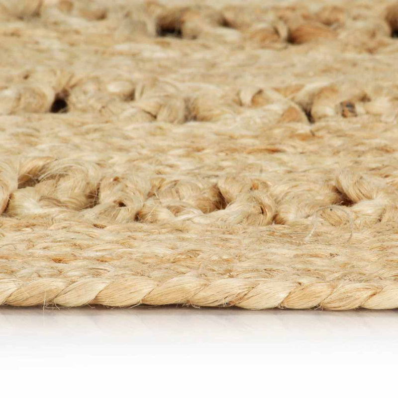 Afbeelding laden in galerijviewer, Vidaxl vloerkleed handgemaakt 210 cm gevlochten jute
