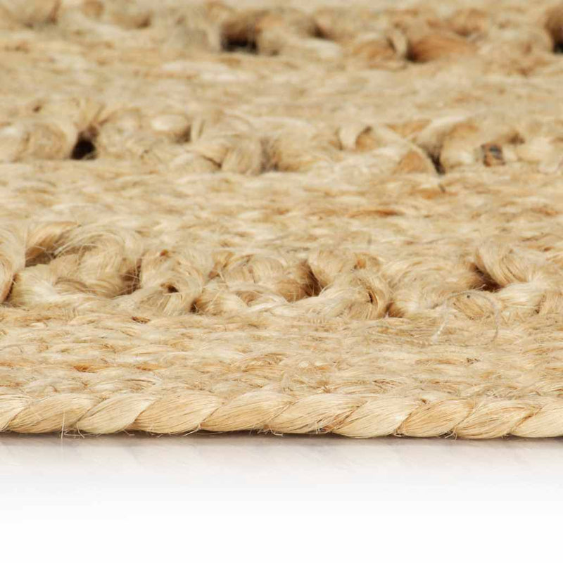 ギャラリービューアに画像をロードする, Vidaxl vloerkleed handgemaakt 210 cm gevlochten jute
