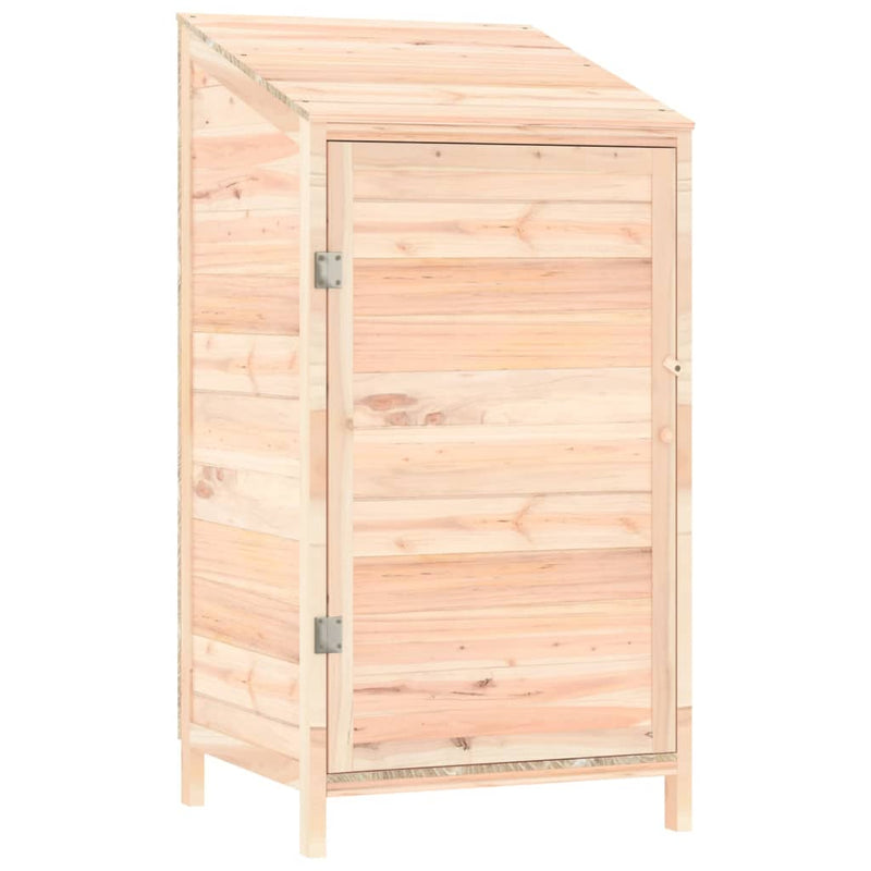 Load image into Gallery viewer, Vidaxl tuinschuur 55x52x112 cm massief vurenhout
