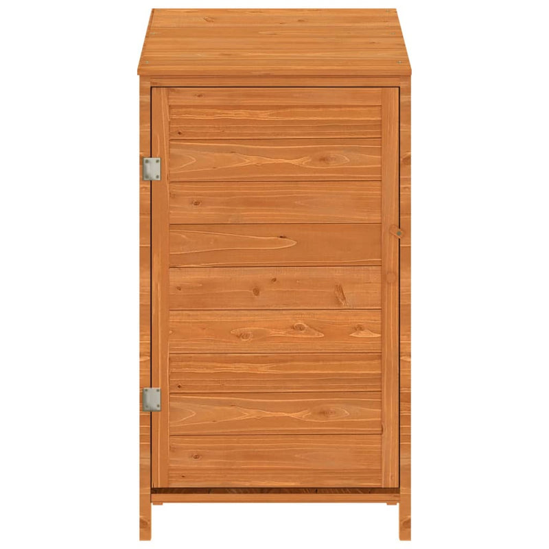 Load image into Gallery viewer, Vidaxl tuinschuur 55x52x112 cm massief vurenhout bruin
