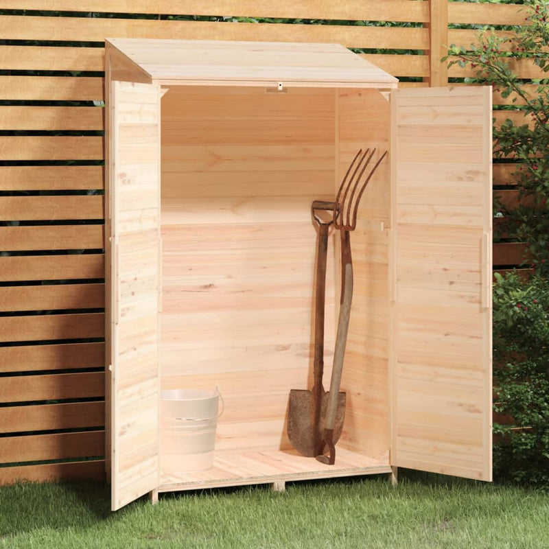 Load image into Gallery viewer, Vidaxl tuinschuur 102x52x174,5 cm massief vurenhout
