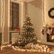 Vidaxl lichtslinger cluster met 2000 led's warmwit pvc