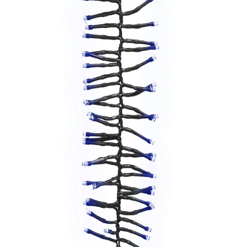 Load image into Gallery viewer, Vidaxl lichtslinger cluster met 3000 led's blauw 23 m pvc
