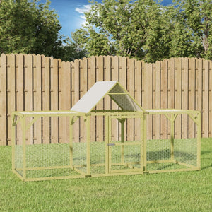 VidaXL Kippenhok 300x100x150 cm geïmpregneerd massief grenenhout