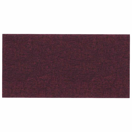 Vidaxl wandpanelen 12 st 0,54 m² 30x15 cm stof paars