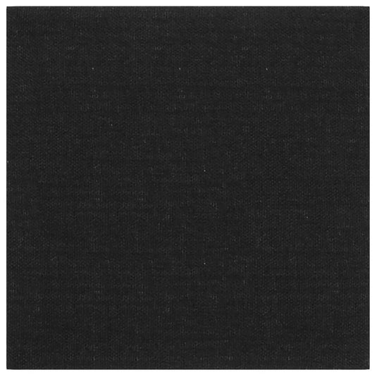 Vidaxl wandpanelen 12 st 1,08 m² 30x30 cm stof zwart