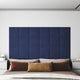 Vidaxl wandpanelen 12 st 1,08 m² 30x30 cm stof blauw