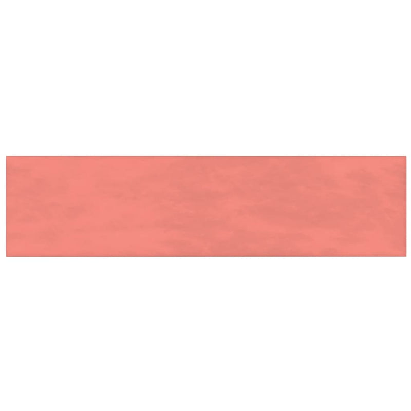 Load image into Gallery viewer, Vidaxl wandpanelen 12 st 1,08 m² 60x15 cm fluweel roze
