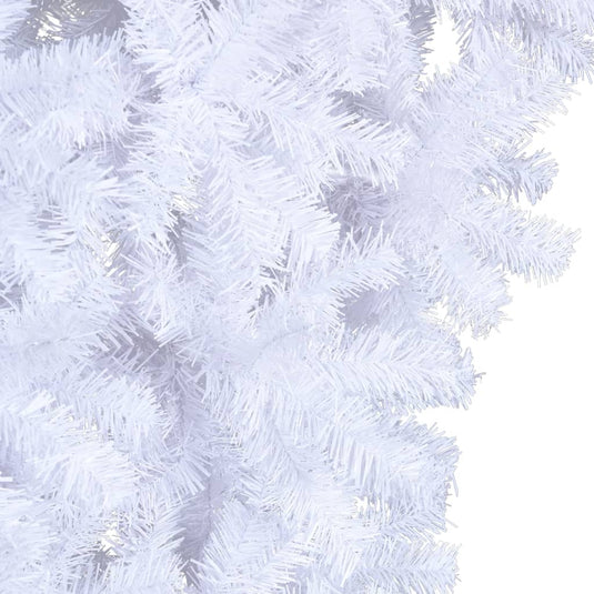 Vidaxl kunstkerstboom met standaard omgekeerd 240 cm wit