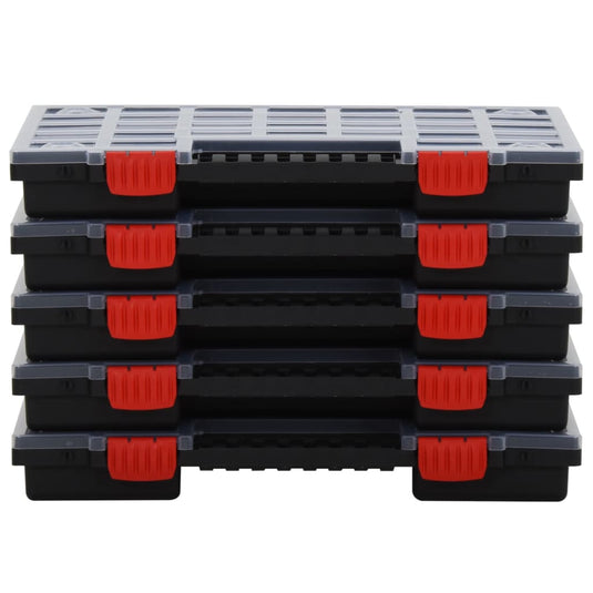 VidaXL Assortimentsdozen 10 st 40x30x5 cm polypropeen
