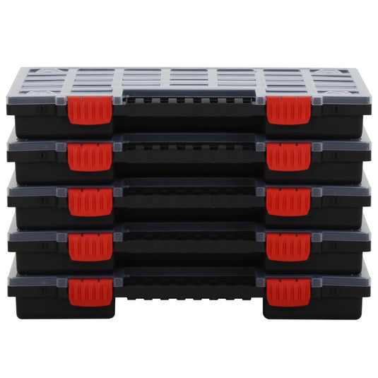 VidaXL Assortimentsdozen 10 st 40x30x5 cm polypropeen