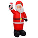VidaXL Kerstman opblaasbaar met LED's 240 cm
