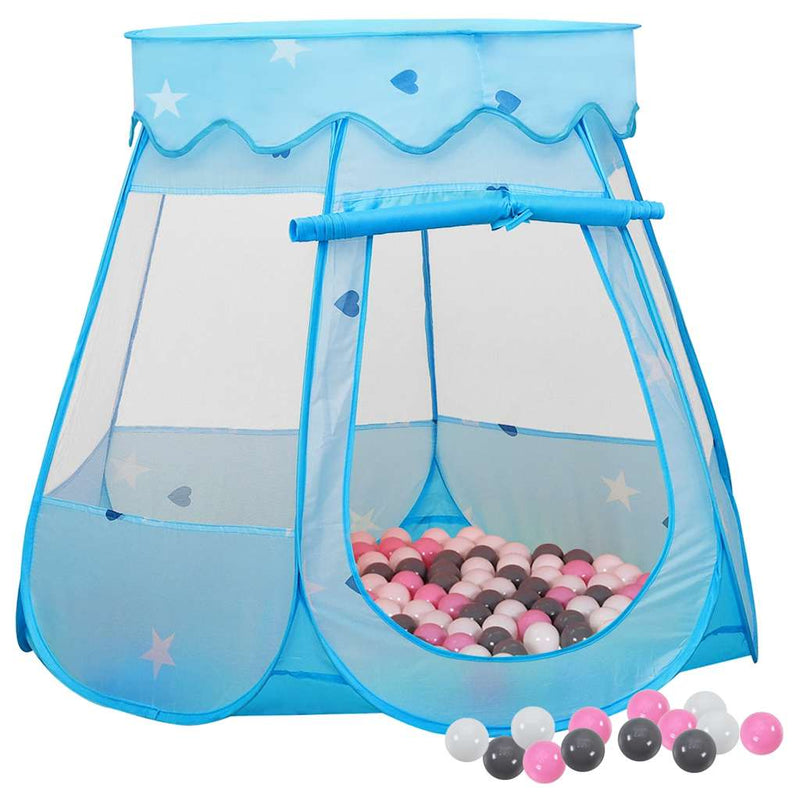 Load image into Gallery viewer, Vidaxl kinderspeeltent met 250 ballen 102x102x82 cm blauw
