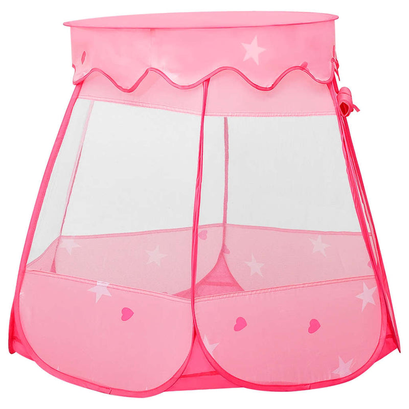 Load image into Gallery viewer, VidaXL Kinderspeeltent met 250 ballen 102x102x82 cm roze
