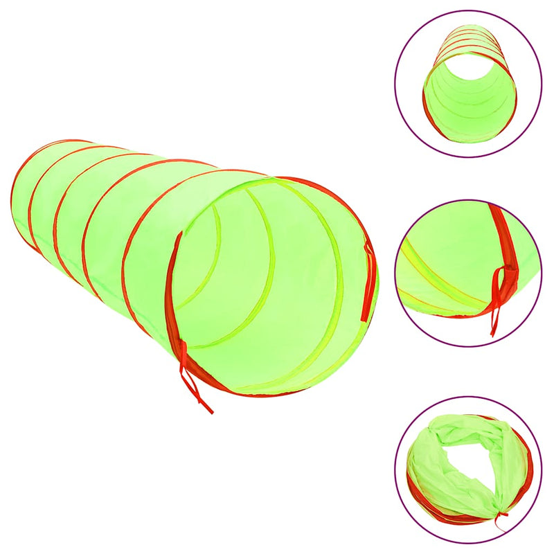 Load image into Gallery viewer, Vidaxl kinderspeeltunnel met 250 ballen 175 cm polyester groen
