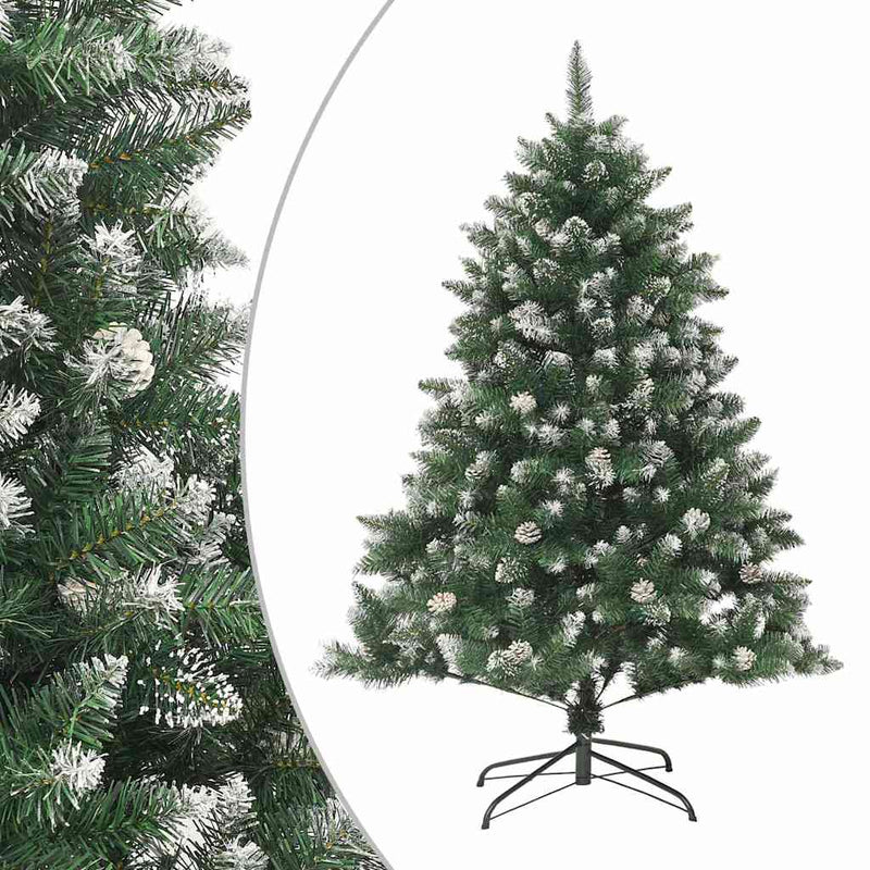 Afbeelding laden in galerijviewer, Vidaxl kunstkerstboom met standaard 150 cm pvc
