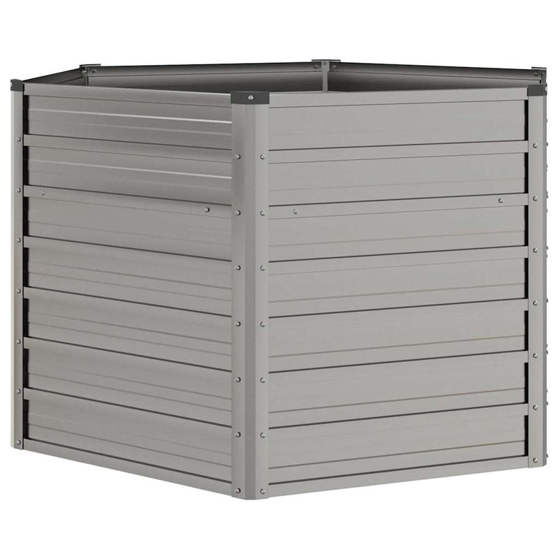 Load image into Gallery viewer, Vidaxl plantenbak verhoogd 129x129x77 cm cortenstaal roestig
