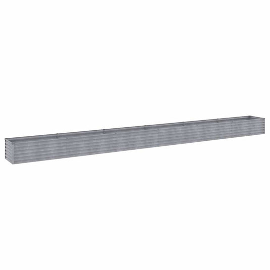 Vidaxl verhoogde tuinbak 580x50x36 cm cortenstaal