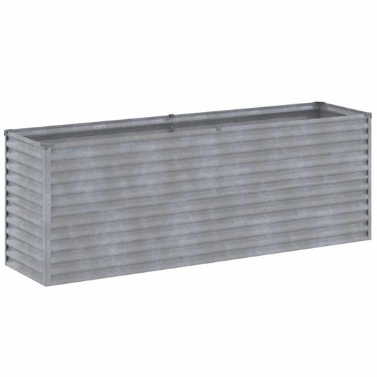 Vidaxl verhoogde tuinbak 196x50x69 cm cortenstaal