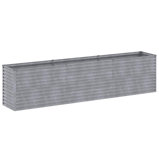 Vidaxl verhoogde tuinbak 291x50x69 cm cortenstaal