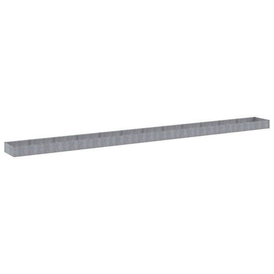 VidaXL Plantenbak verhoogd 1150x100x36 cm cortenstaal