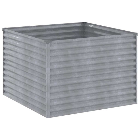 Vidaxl plantenbak verhoogd 100x100x69 cm cortenstaal