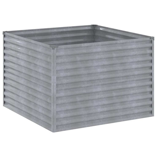 VidaXL Plantenbak verhoogd 100x100x69 cm cortenstaal