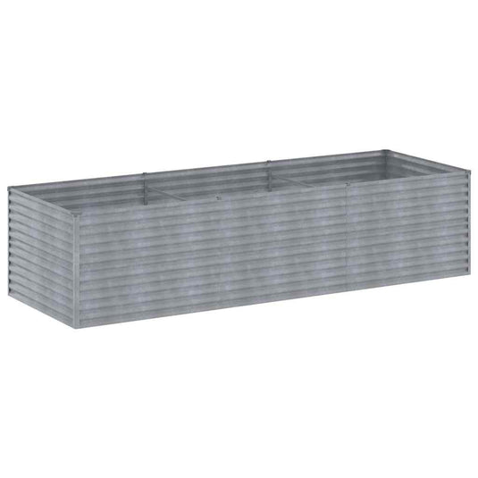 Vidaxl plantenbak verhoogd 290x100x69 cm cortenstaal
