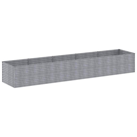 Vidaxl plantenbak verhoogd 479x100x69 cm cortenstaal