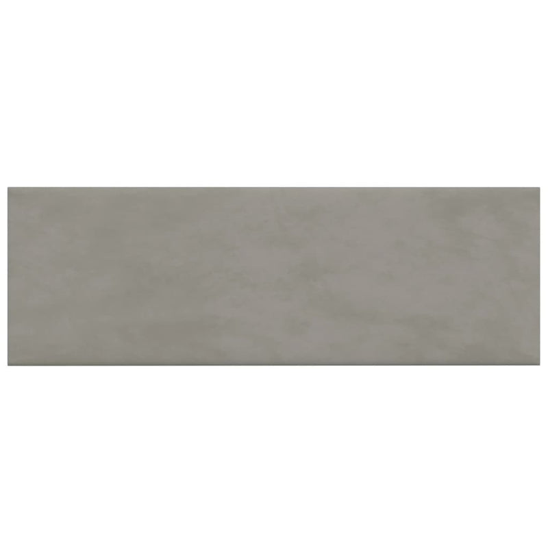 Load image into Gallery viewer, Vidaxl wandpanelen 12 st 3,24 m² 90x30 cm fluweel lichtgrijs
