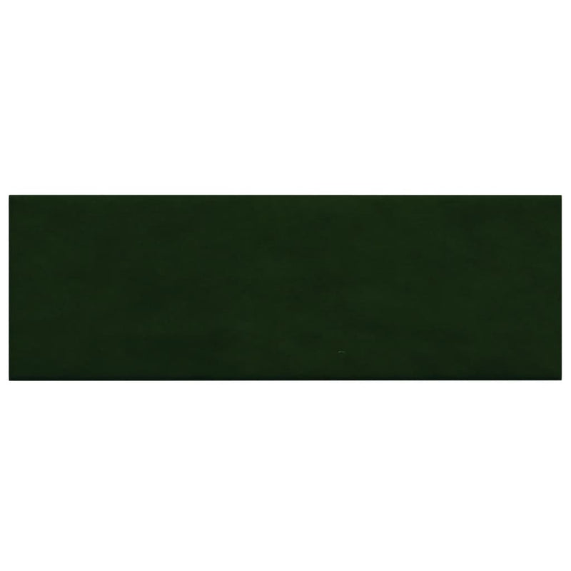 Load image into Gallery viewer, Vidaxl wandpanelen 12 st 3,24 m² 90x30 cm fluweel donkergroen
